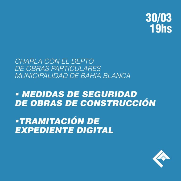 Charla sobre medidas de seguridad en obras