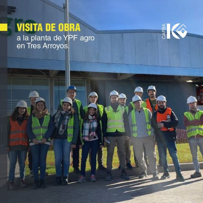 Visita a obra Planta YPF Agro Tres Arroyos