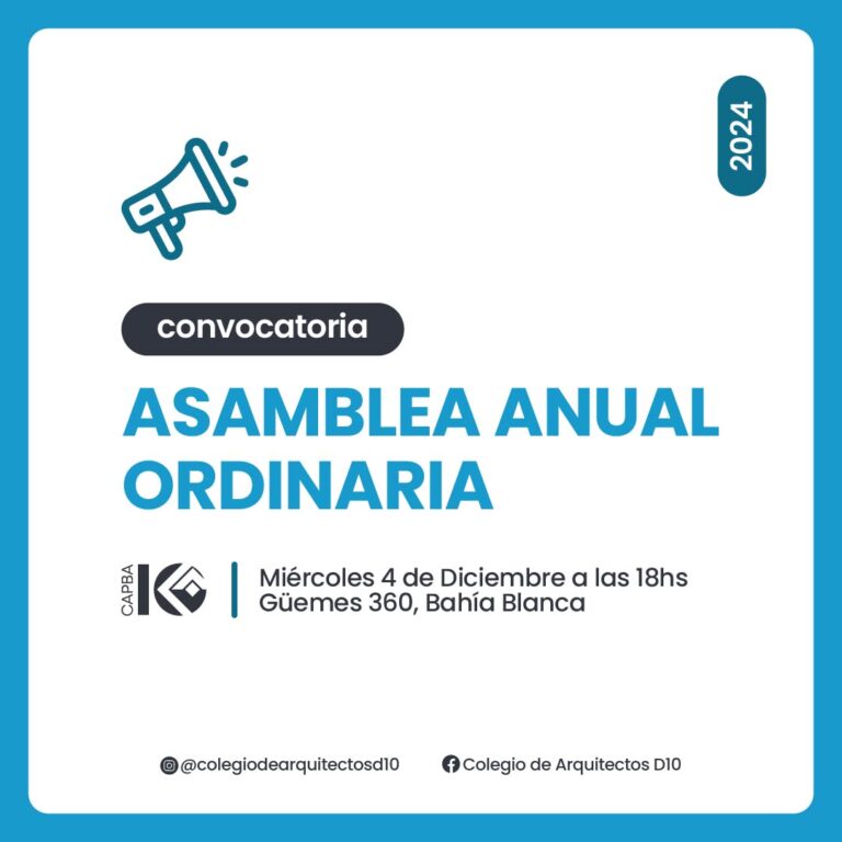 Asamblea anual ordinaria